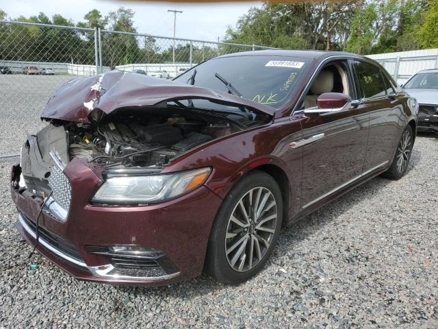 LINCOLN CONTINENTA 2017 with VIN 1LN6L9SP0H5602200 - Photo from auction
