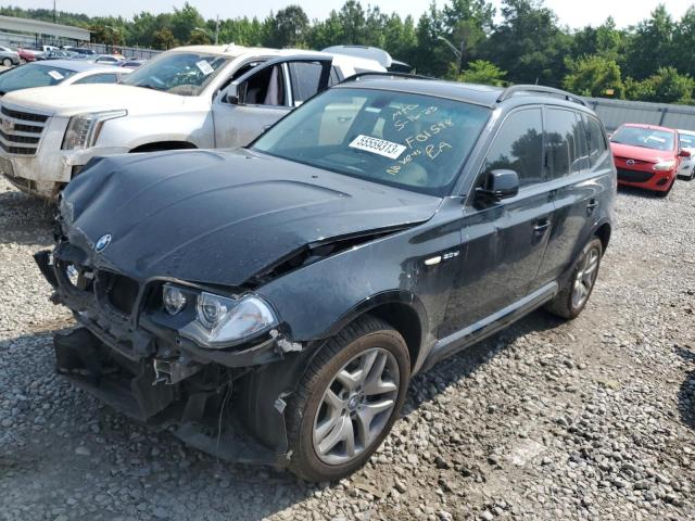 BMW X3 3.0SI 2007 with VIN WBXPC93457WF01598 - Photo from auction