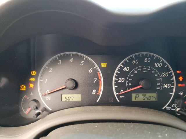 Photo 9 from auction – 2009 TOYOTA COROLLA BA with VIN 2T1BU40E19C123793