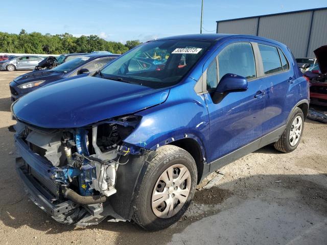 CHEVROLET TRAX LS 2017 with VIN 3GNCJKSB3HL177278 - Photo from auction