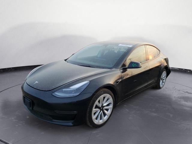 TESLA MODEL 3 2022 with VIN 5YJ3E1EB8NF305141 - Photo from auction