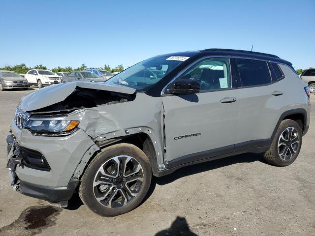 JEEP COMPASS LI 2022 with VIN 3C4NJDCBXNT227987 - Photo from auction