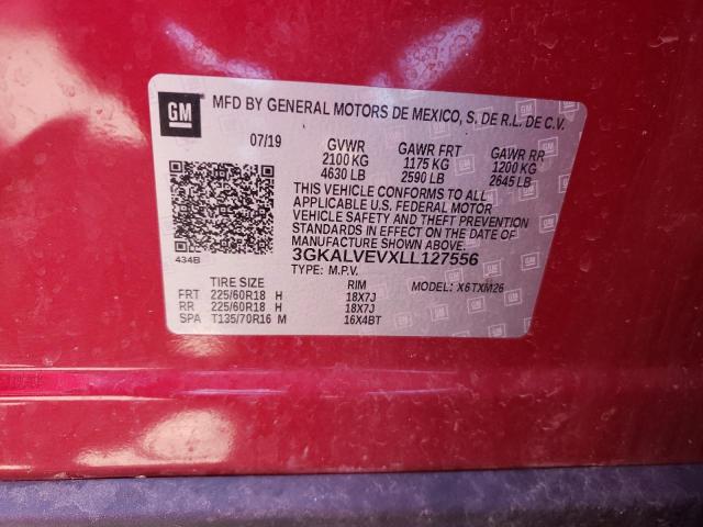 Photo 14 from auction – 2020 GMC TERRAIN SL with VIN 3GKALVEVXLL127556