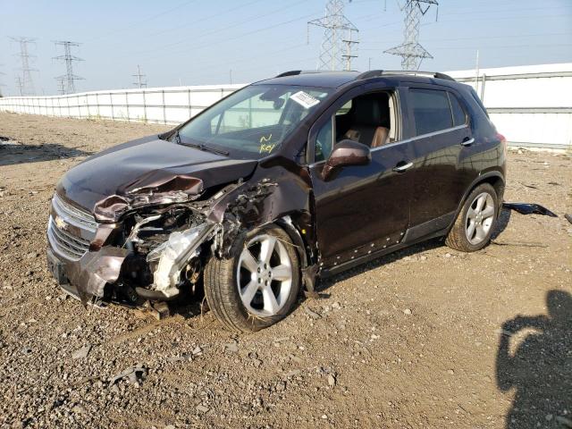 CHEVROLET TRAX 2015 с VIN KL7CJTSB9FB102854 - Снимка от търг