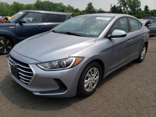 HYUNDAI ELANTRA SE 2017 with VIN 5NPD74LF2HH104380 - Photo from auction