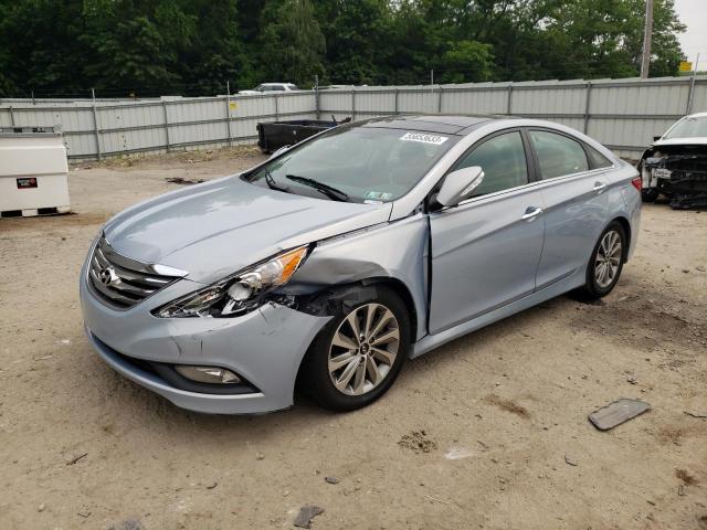 HYUNDAI SONATA SE 2014 with VIN 5NPEC4AC0EH851447 - Photo from auction
