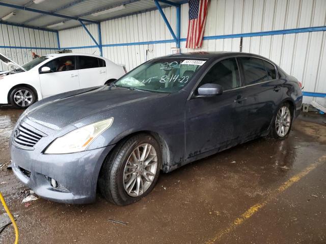 INFINITI G37 BASE 2010 with VIN JN1CV6AP0AM201181 - Photo from auction