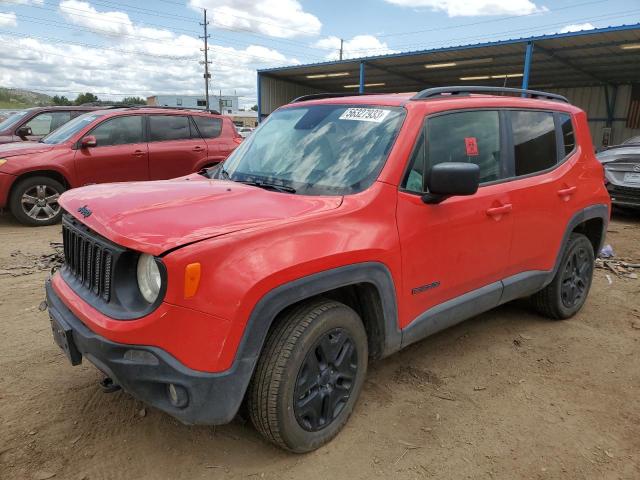 Photo 1 from auction – 2018 JEEP RENEGADE S with VIN ZACCJBAB3JPH89889