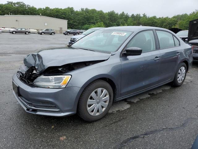 Photo 1 from auction – 2015 VOLKSWAGEN JETTA BASE with VIN 3VW2K7AJ5FM294145