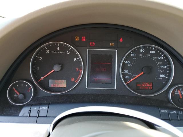 Photo 9 from auction – 2007 AUDI A4 2 with VIN WAUAF78E27A200147