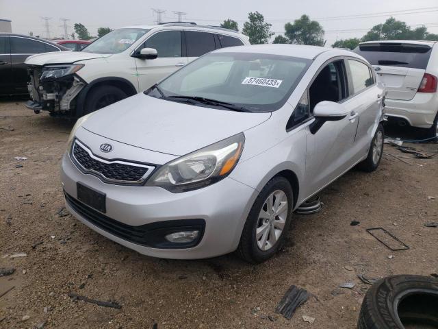 KIA RIO EX 2013 with VIN KNADN4A33D6115114 - Photo from auction