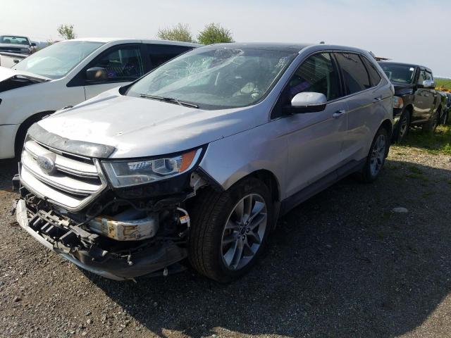 FORD EDGE TITAN 2015 with VIN 2FMPK4K87FBB10548 - Photo from auction