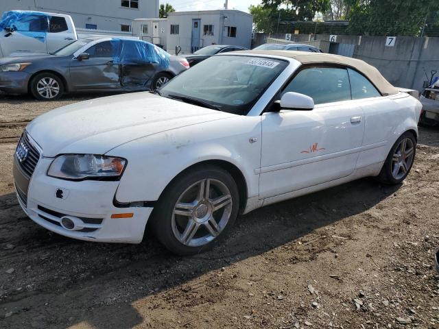 AUDI A4 2.0T CA 2008 with VIN WAUDF48H18K009188 - Photo from auction