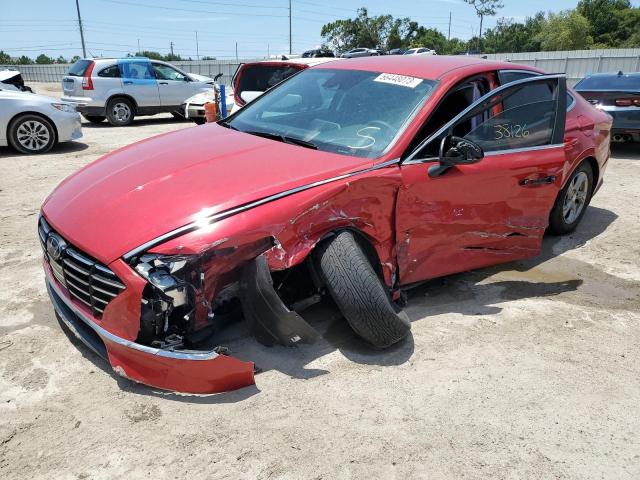 Photo 1 from auction – 2021 HYUNDAI SONATA SE with VIN 5NPEG4JA7MH085783