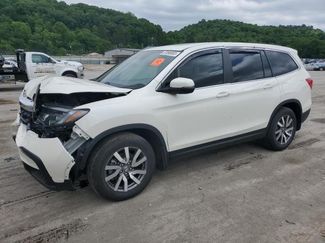 HONDA PILOT EXL 2019 with VIN 5FNYF6H55KB027204 - Photo from auction