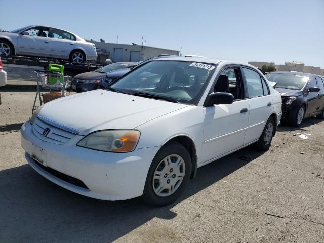 Photo 1 from auction – 2001 HONDA CIVIC LX with VIN 2HGES16531H557797