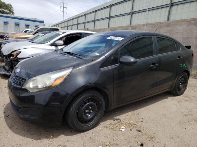 KIA RIO LX 2013 with VIN KNADM4A35D6231899 - Photo from auction