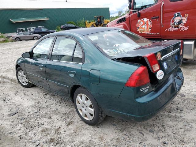 Photo 2 from auction – 2002 HONDA CIVIC with VIN 2HGES26822H543892