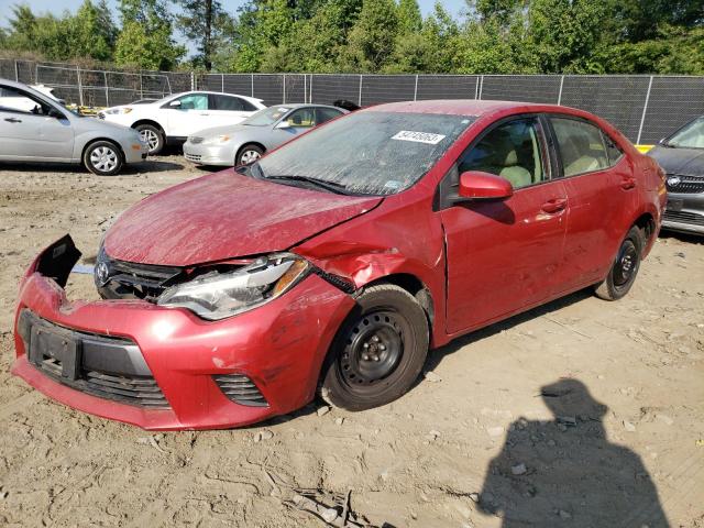 TOYOTA COROLLA L 2016 with VIN 2T1BURHE3GC726999 - Photo from auction