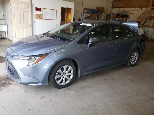 TOYOTA COROLLA LE 2022 with VIN JTDEPMAE9NJ219124 - Photo from auction