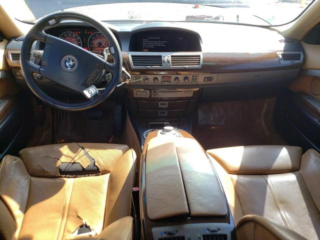 Photo 8 from auction – 2005 BMW 745 LI with VIN WBAGN63555DS60420