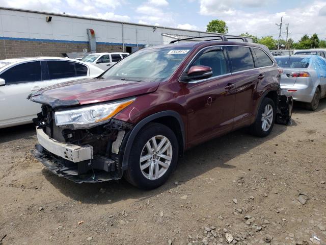 TOYOTA HIGHLANDER 2016 с VIN 5TDBKRFH4GS276211 - Фото с аукциона
