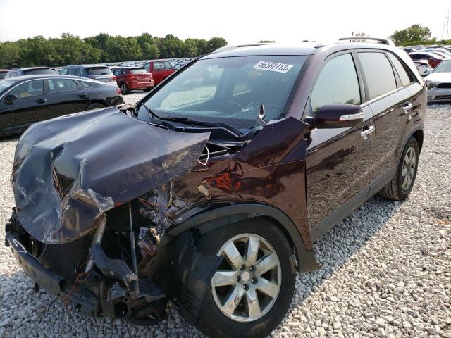 KIA SORENTO BA 2012 with VIN 5XYKT4A24CG196529 - Photo from auction