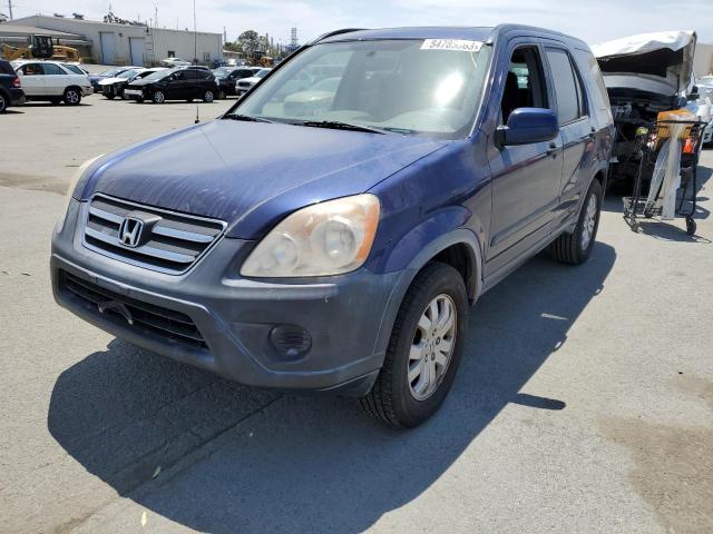 HONDA CR-V EX 2005 with VIN JHLRD78865C058735 - Photo from auction