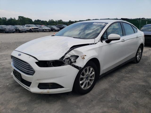 FORD FUSION S 2016 with VIN 3FA6P0G72GR141323 - Photo from auction