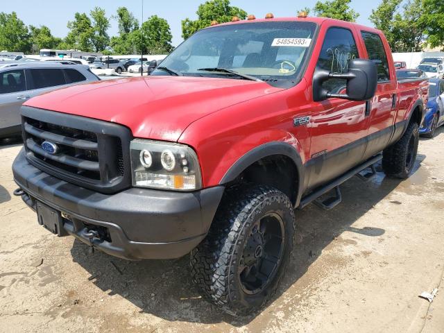FORD F250 SUPER 2000 with VIN 1FTNW21F8YEC95043 - Photo from auction