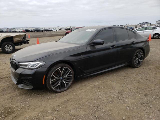 BMW 540 I 2021 with VIN WBA53BJ07MCF27531 - Photo from auction