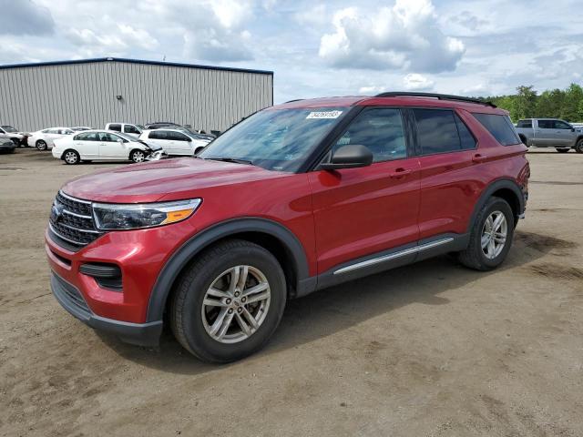 FORD EXPLORER X 2020 with VIN 1FMSK7DH3LGB32527 - Photo from auction