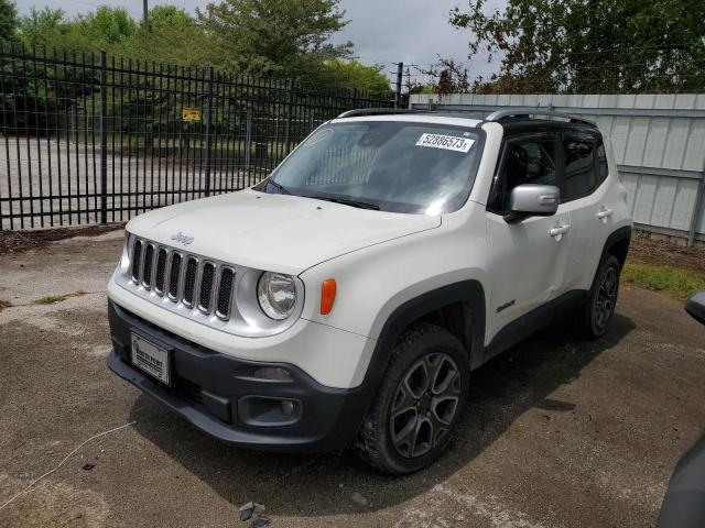 JEEP RENEGADE L 2015 with VIN ZACCJBDT4FPC48880 - Photo from auction