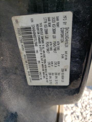 Photo 14 from auction – 2005 DODGE DURANGO SL with VIN 1D4HB48N85F517848