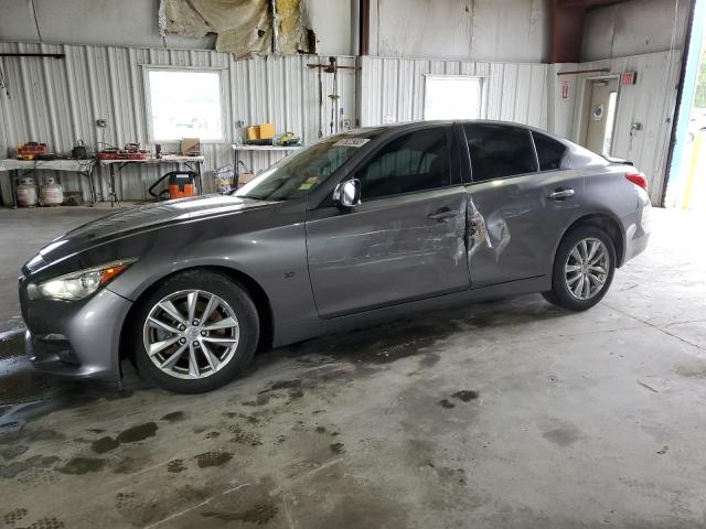 INFINITI Q50 BASE 2015 with VIN JN1BV7AR9FM423776 - Photo from auction