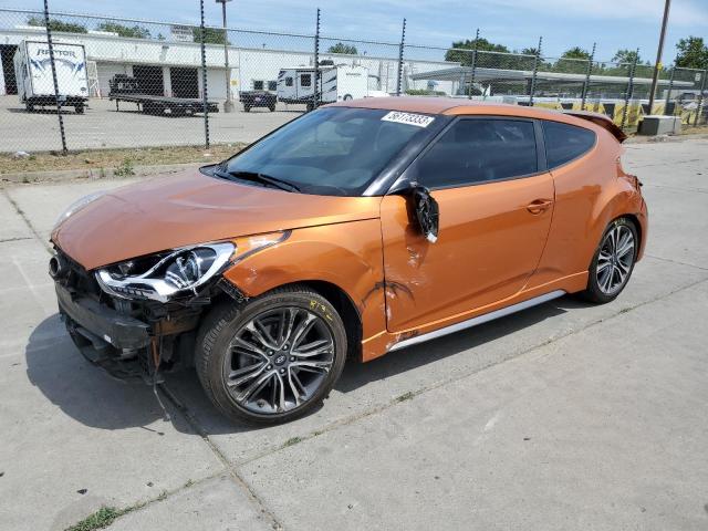 HYUNDAI VELOSTER T 2016 with VIN KMHTC6AE7GU286994 - Photo from auction