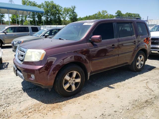 HONDA PILOT EXL 2009 with VIN 5FNYF48549B049189 - Photo from auction
