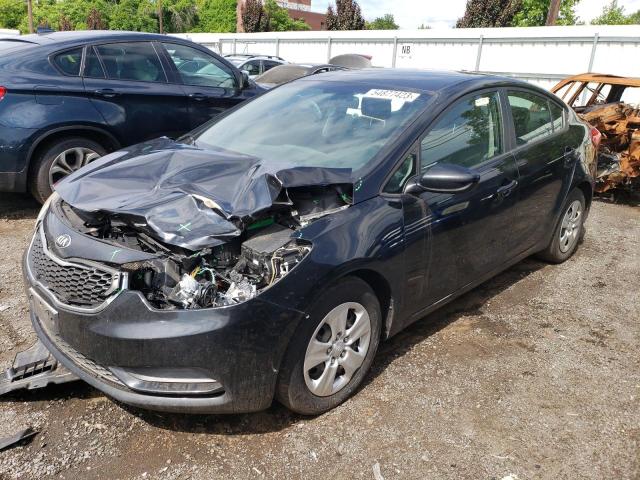 KIA FORTE LX 2015 with VIN KNAFK4A64F5436602 - Photo from auction