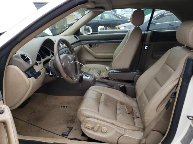 Photo 7 from auction – 2005 AUDI A4 1.8 CAB with VIN WAUAC48H95K015408