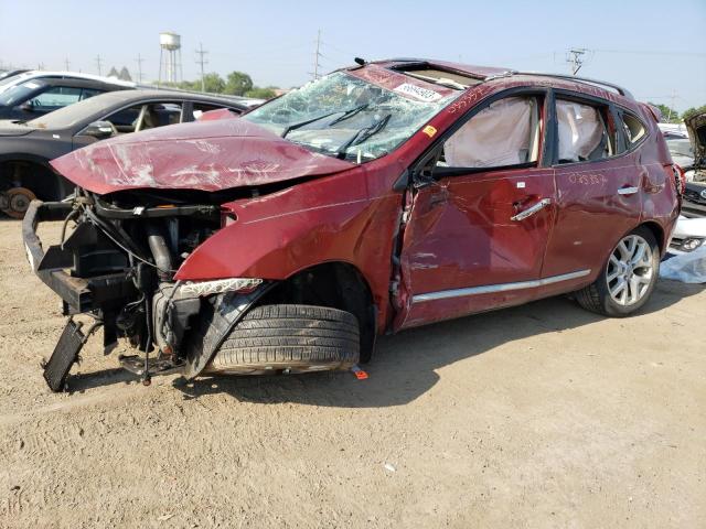 NISSAN ROGUE S 2013 with VIN JN8AS5MT3DW509622 - Photo from auction