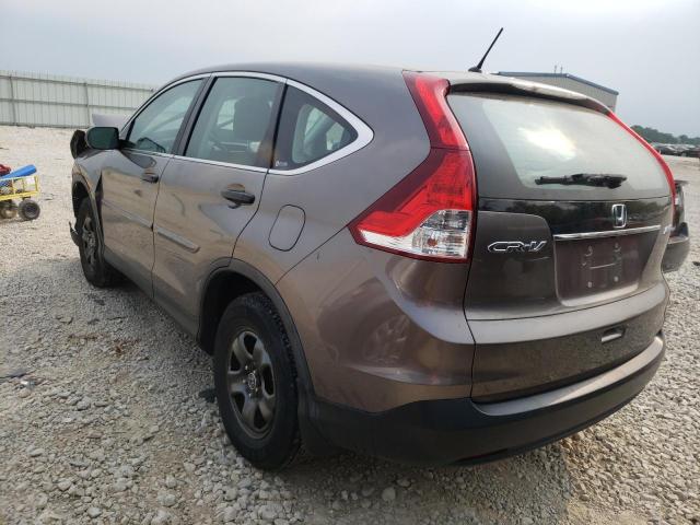 Photo 2 from auction – 2012 HONDA CR-V LX with VIN 5J6RM4H36CL047449