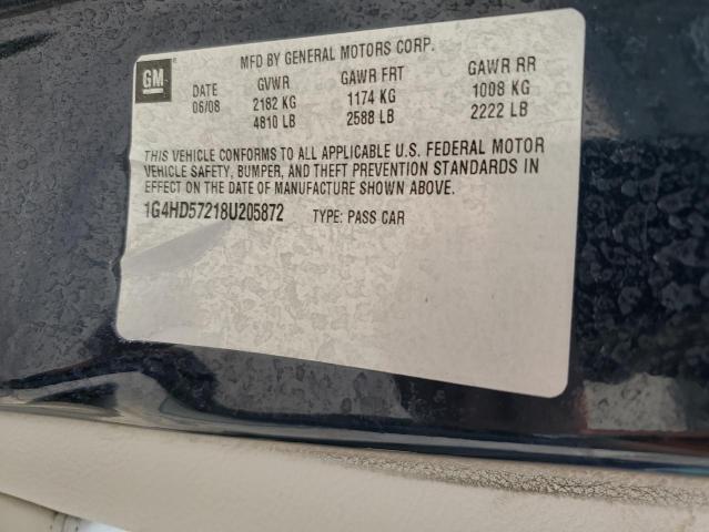 Photo 14 from auction – 2008 BUICK LUCERNE CX with VIN 1G4HD57218U205872