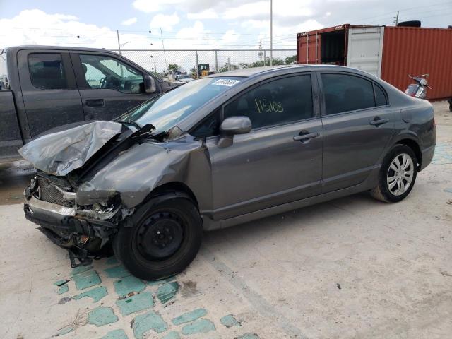 HONDA CIVIC LX 2010 with VIN 2HGFA1F54AH318833 - Photo from auction