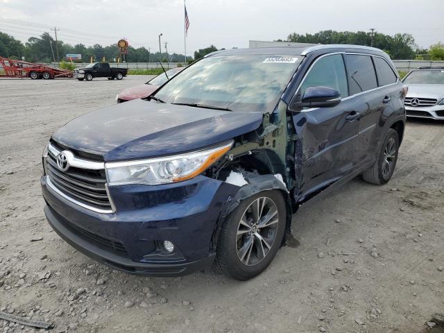 TOYOTA HIGHLANDER 2016 с VIN 5TDKKRFH2GS181761 - Фото с аукциона