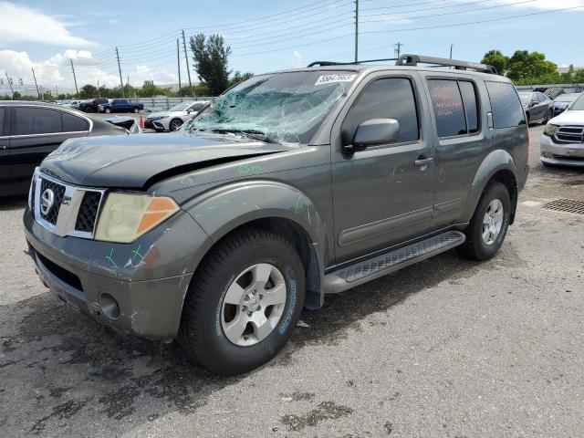 NISSAN PATHFINDER 2007 with VIN 5N1AR18U57C623142 - Photo from auction