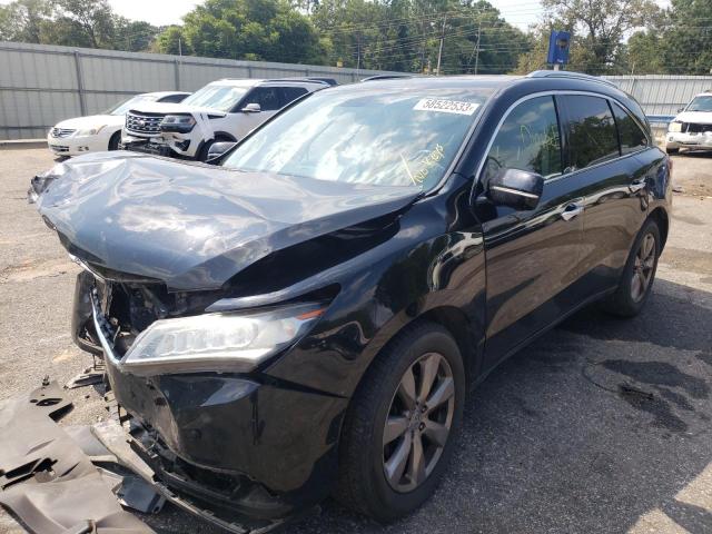 ACURA MDX ADVANC 2014 with VIN 5FRYD3H86EB004855 - Photo from auction