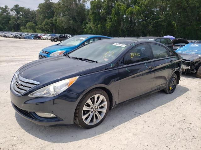 HYUNDAI SONATA SE 2013 with VIN 5NPEC4AC3DH777570 - Photo from auction