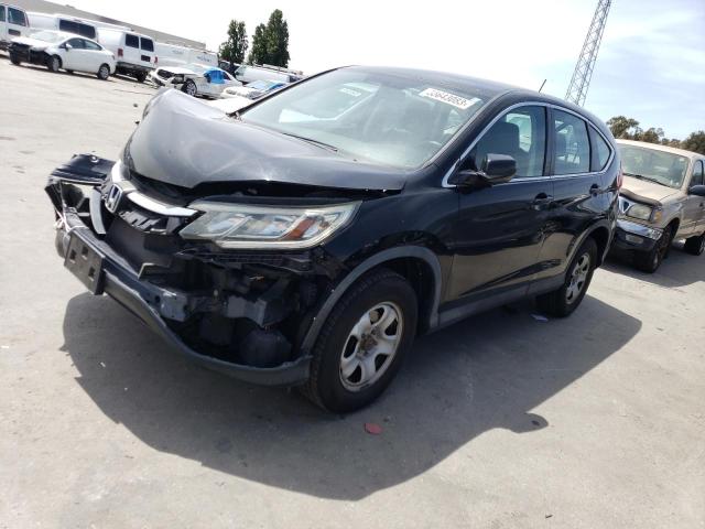 HONDA CR-V LX 2015 with VIN 3CZRM3H35FG703460 - Photo from auction