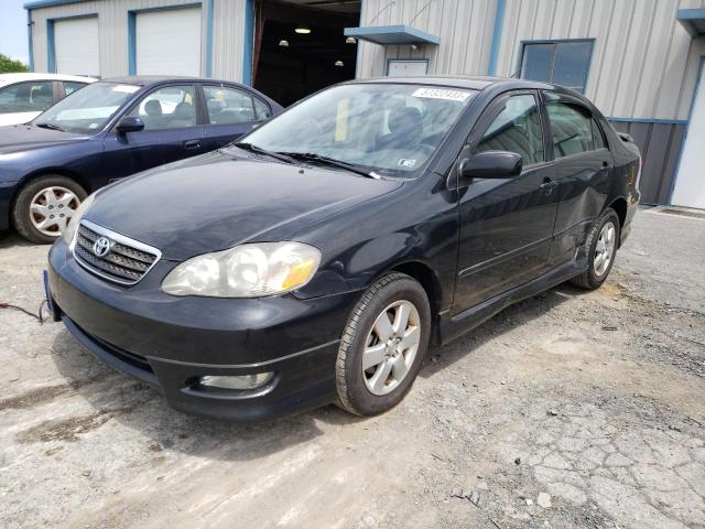 TOYOTA COROLLA CE 2008 with VIN 2T1BR30E68C933446 - Photo from auction