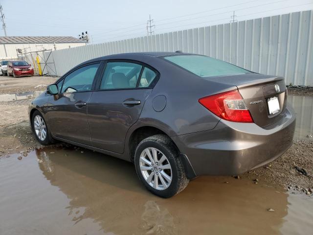 Фото 2 с аукциона – 2012 HONDA CIVIC EXL с VIN 19XFB2F98CE011104